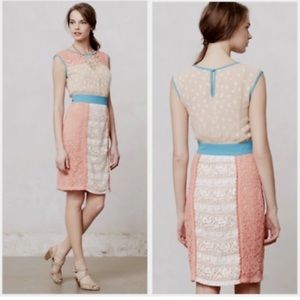 Anthropologie Ephemere Dress By Champagne & Strawberry